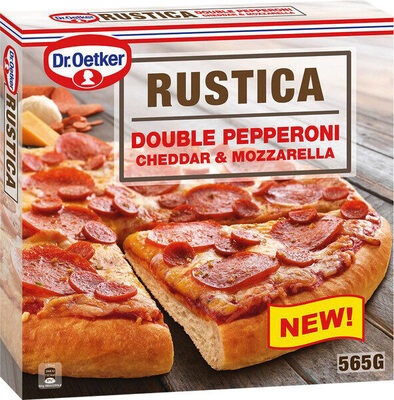 Rústica pizza doble pepperoni queso cheddar y mozzarella - Tuote - fi