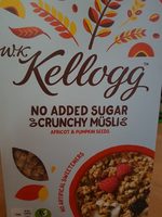 No added sugar Crunchy Müsli, Apricot&Pumpkin seeds - Tuote - de