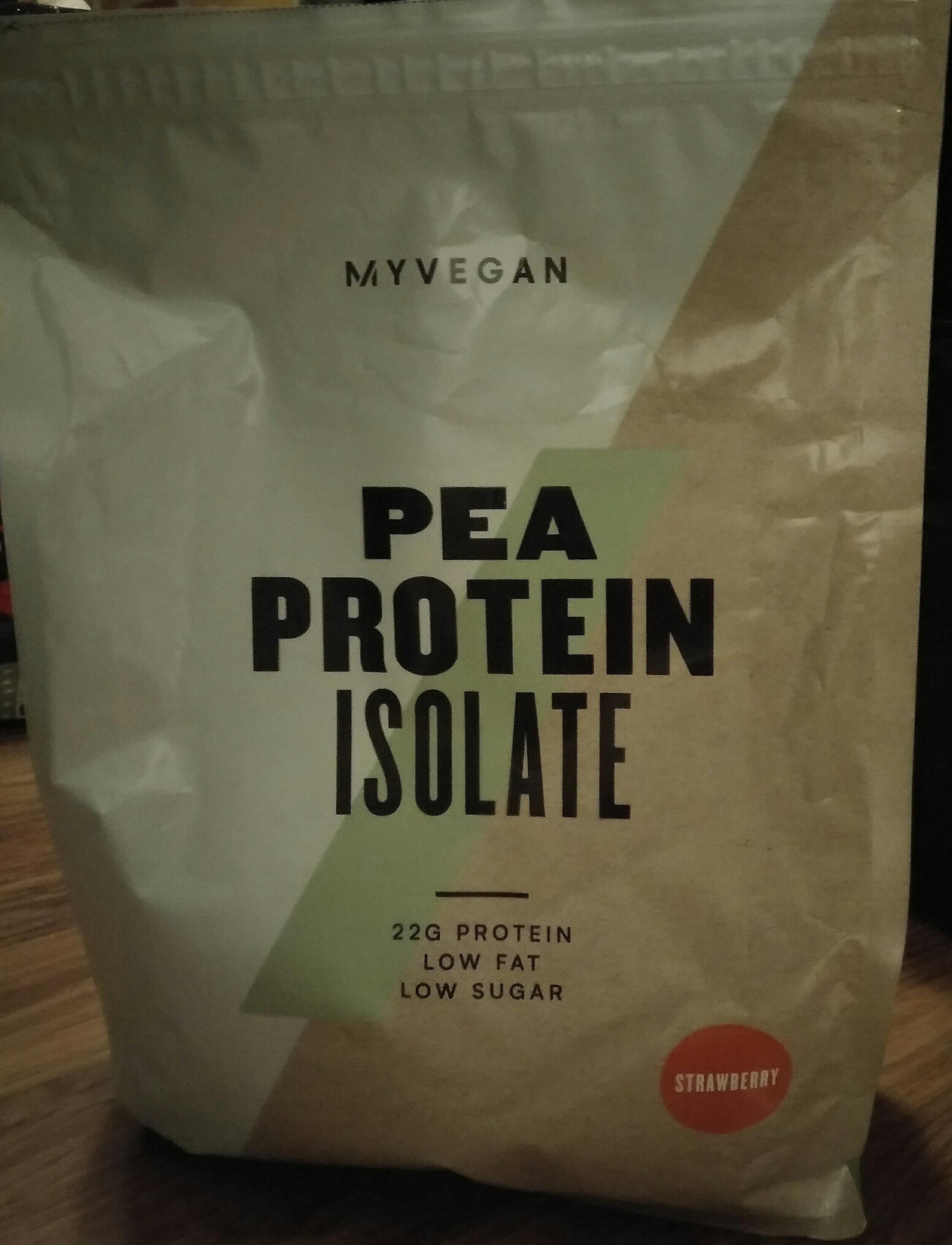 Pea Protein Isolate - Strawberry Flavor - Tuote - en