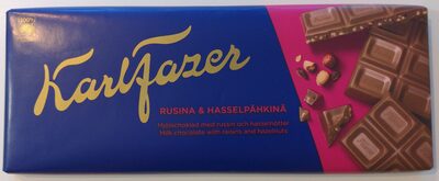 Karl Fazer Rusina & Hasselpähkinä - Tuote - fi
