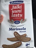 Jälkiuunilastu Merisuola - Tuote - fi
