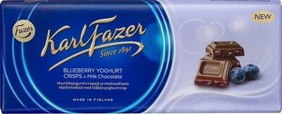 Blueberry Yoghurt Crisps In Milk Chocolate Bar - Tuote