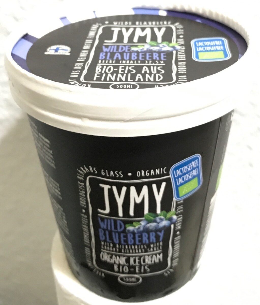JYMY wild blueberry organic ice cream - Tuote - fi