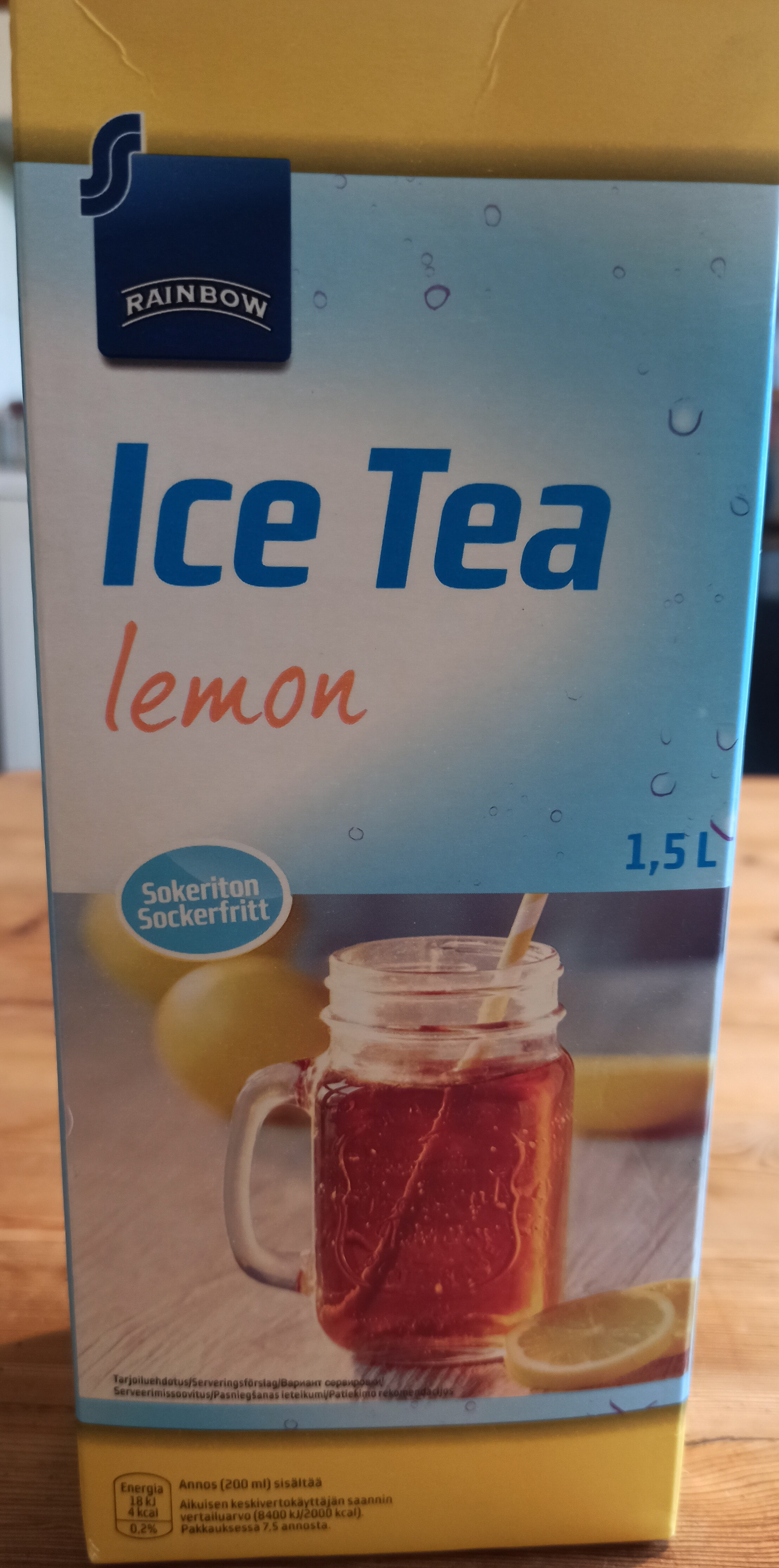 Ice Tea lemon sokeriton - Tuote - fi